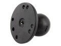 Ram Mounts Round Plate with Ball & 5 16-18 Threaded Hole, RAM-202U-MT1, 36313906, Mounting Hardware - Miscellaneous