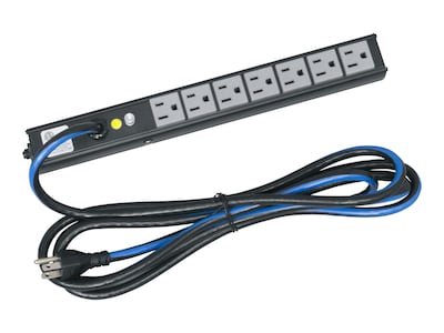 Middle Atlantic Slim PWR Strip,7 Outlet , PD-715SC-NS, 37021948, Power Distribution Units Middle Atlantic Slim PWR Strip,7 Outlet , PD-715SC-NS, 37021948, Power Distribution Units