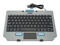 Gamber-Johnson Rugged Lite Keyboard and Quick Release Keyboard Cradle, 7170-0817-00 , 41805641, Keyboards & Keypads Gamber-Johnson Rugged Lite Keyboard and Quick Release Keyboard Cradle, 7170-0817-00 , 41805641, Keyboards & Keypads