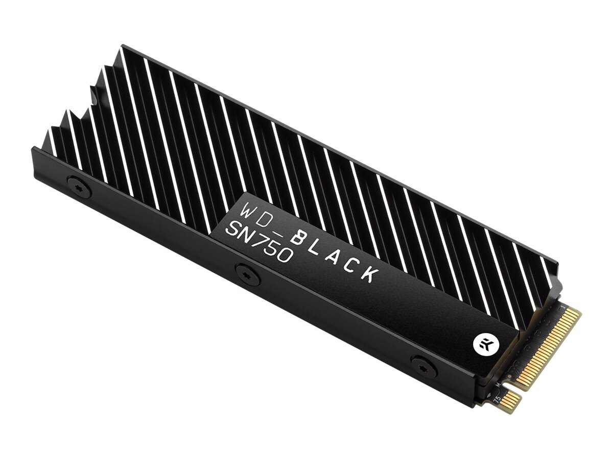 Western Digital 1tb Wd Black Sn750 Pcie Gen 3 8gb S X4 Nvme M 2 Wds100t3xhc
