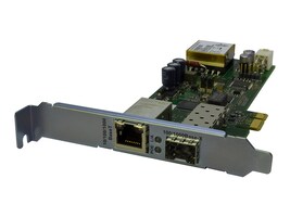 Lantronix N-GXE-POE-SFP-01 Main Image from Right-angle