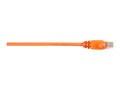 Black Box CAT6 250MHz UTP Snagless Patch Cable, Orange, 7ft, CAT6PC-007-OR, 32887179, Cables