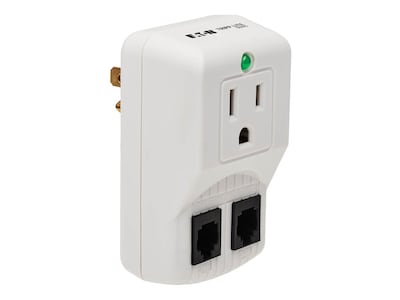 Tripp Lite TravelCube Surge Protector Direct Plug-in 750 Joules (1) Outlet, Phone Line Protection, TRAVELCUBE, 443853, Surge Suppressors Tripp Lite TravelCube Surge Protector Direct Plug-in 750 Joules (1) Outlet, Phone Line Protection, TRAVELCUBE, 443853, Surge Suppressors
