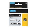 DYMO Rhino 1 Black Vinyl Labels, 1805432, 41540346, Paper, Labels & Other Print Media