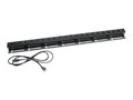 Chief Manufacturing Vertical Power Strip, 120V 15A 1-Circuit, Removable IEC Input, (18) Outlets, NAPDV1815PC, 35695228, Power Strips