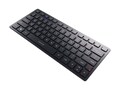 Cherry KW 9200 Mini Rechargeable Wireless Keyboard - Black, JK-9250US-2, 41609719, Keyboards & Keypads