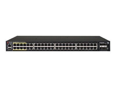 Ruckus ICX 7450-48P 1U RM L3 Managed Switch 40xGbE PoE+ 8xGbE PoH 2x40GbE 1x1000W, ICX7450-48P-STK-E, 17827709, Network Switches