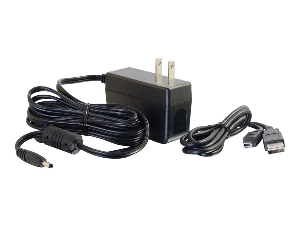 C2g 4 Port Usb 2 0 Aluminum Hub With Power Adapter For