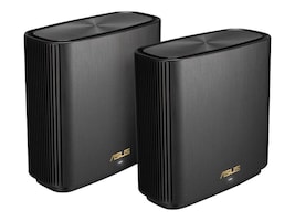 Asus ZENWIFI AX 2PK CHARCOAL Main Image from Left-angle