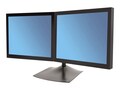 Ergotron DS100 Dual-Monitor Desk Stand, Horizontal, 33-322-200, 7823894, Stands & Mounts - Desktop Monitors