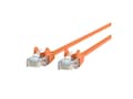 Belkin CAT6 RJ-45 M M UTP 24AWG Snagless Molded Ethernet Patch Cable, Orange, 20ft, A3L980-20-ORG-S, 7517002, Cables Belkin CAT6 RJ-45 M M UTP 24AWG Snagless Molded Ethernet Patch Cable, Orange, 20ft, A3L980-20-ORG-S, 7517002, Cables