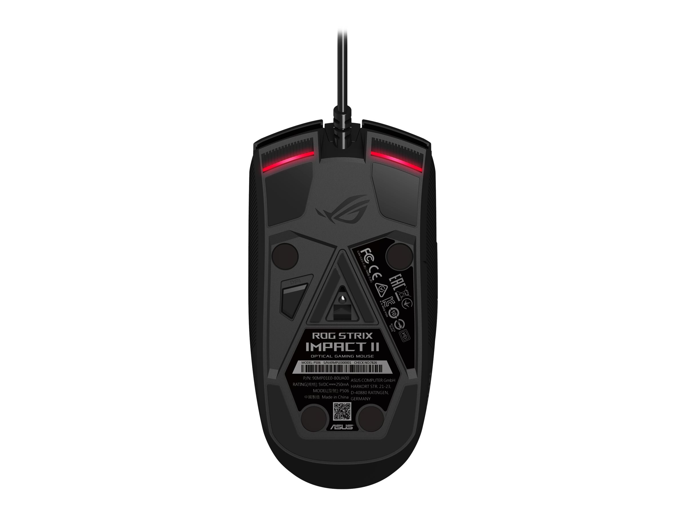 Asus Strix Impact Ii Wireless Gaming Mouse P510rogstriximpactiiwl