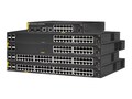 HPE Aruba 6000 1U RM Class 4 PoE Managed Switch ARM A9 1.016GHz 4GB RAM 16GB Flash 24xGbE 370W PoE 4xSFP, R8N87A#ABA, 41327046, Network Switches