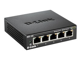 D-Link DGS-105 Main Image from Left-angle