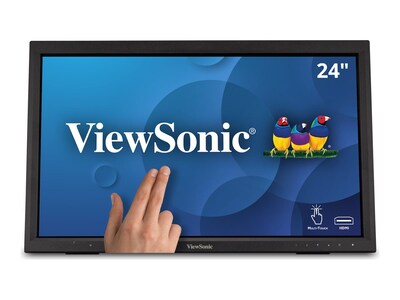 ViewSonic 23.6 TD2423D Full HD LED-LCD Touchscreen Display, TD2423D, 41247484, Monitors - Touchscreen