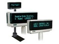 Logic Controls LD9000 Pole Display, VFD, 9.5mm, Single-sided, 2 x 20 Character, USB Interface, Gray, LD9900U-GY, 6275937, POS Pole Displays