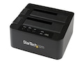 StarTech.com Standalone Dual-Bay External HDD SSD Hard Drive Duplicator Dock and Disk Cloner Copier, SDOCK2U33RE, 17522745, Hard Drive Duplicators