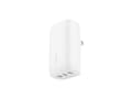 Belkin 67W Portable 3-Port USB-C Wall Charger, White, WCC002DQWH, 41745217, AC Power Adapters (external) Belkin 67W Portable 3-Port USB-C Wall Charger, White, WCC002DQWH, 41745217, AC Power Adapters (external)