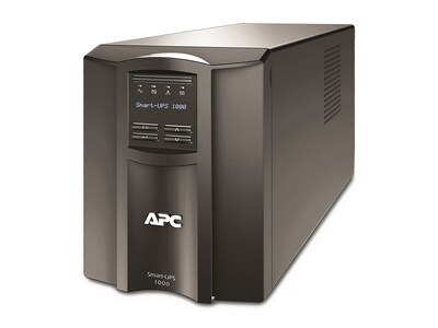 APC Smart-UPS 1000VA LCD 120V, (SMT1000Cus), SMT1000CUS, 41338412, Battery Backup/UPS