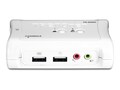TRENDnet 2-Port USB KVM Switch Kit with Audio, (2) USB KVM Cables, (2) Audio Cables, TK-209K, 7708669, KVM Switches