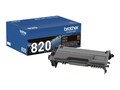 Brother Black TN820 Standard Yield Toner Cartridge, TN820, 31303346, Toner and Imaging Components - OEM