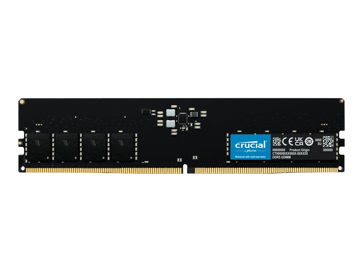 Crucial 16GB PC5-44800 288-pin DDR5 SDRAM UDIMM (CT16G56C46U5)