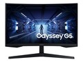Samsung 34 Odyssey G55T WQHD LED-LCD HDR Curved Monitor, C34G55TWWN                    , 41953271, Monitors - Large Format - Touchscreen