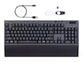 Thermaltake W1 WIRELESS Gaming Keyboard, Cherry MX Blue, GKB-WOW-BLSNUS-01, 41251094, Keyboards & Keypads