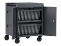 Bretford Manufacturing 36-Unit Cube X Cart with USB-C, Pre-Wired, Concrete, TVC36USBC-CT, 36945410, Charging Stations