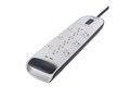 Belkin 12-Outlet 3996J Right Angle Plug 2xUSB-A Surge Protector w  6ft Cord - White Gray , BV112050-06, 17374607, Surge Suppressors