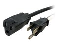 StarTech.com NEMA5-15R to NEMA5-15P 13A 125V 16AWG Power Extension Cord, 6ft, PAC1016, 10746834, Power Cords