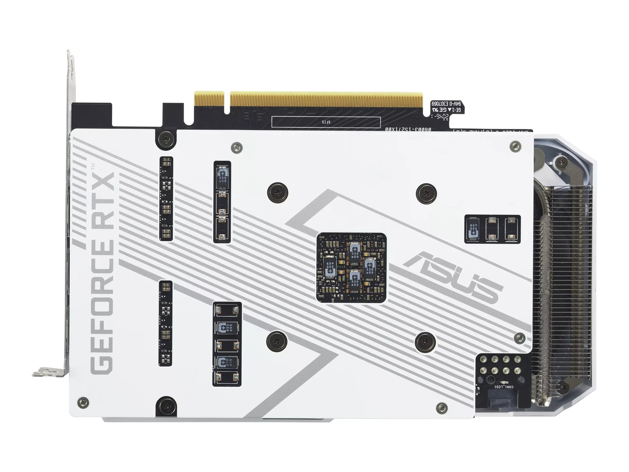 DUAL-RTX3060-O8G-WHITE - Asus Dual GeForce RTX 3060 White