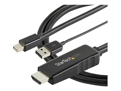 StarTech.com HDMI to Mini DisplayPort 4K 30Hz Active Adapter Cable with Audio, 2m, HD2MDPMM2M, 37960380, Cables StarTech.com HDMI to Mini DisplayPort 4K 30Hz Active Adapter Cable with Audio, 2m, HD2MDPMM2M, 37960380, Cables
