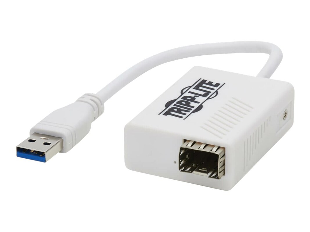 Tripp Lite USB 3.1 to Fiber Optic Gigabit Ethernet Adapter,