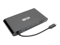 Tripp Lite USB-C Thunderbolt 3 4K Docking Station, Instant Rebate - Save $12, U442-DOCK1-B, 35029583, Docking Stations & Port Replicators Tripp Lite USB-C Thunderbolt 3 4K Docking Station, Instant Rebate - Save $12, U442-DOCK1-B, 35029583, Docking Stations & Port Replicators
