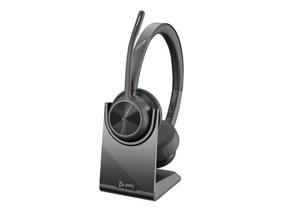 HP Poly Voyager 4320-M Microsoft Teams Certified USB-C Headset w BT700 Dongle & Charge Stand, 77Z32AA, 41715485, Headsets (w/ microphone) HP Poly Voyager 4320-M Microsoft Teams Certified USB-C Headset w BT700 Dongle & Charge Stand, 77Z32AA, 41715485, Headsets (w/ microphone)