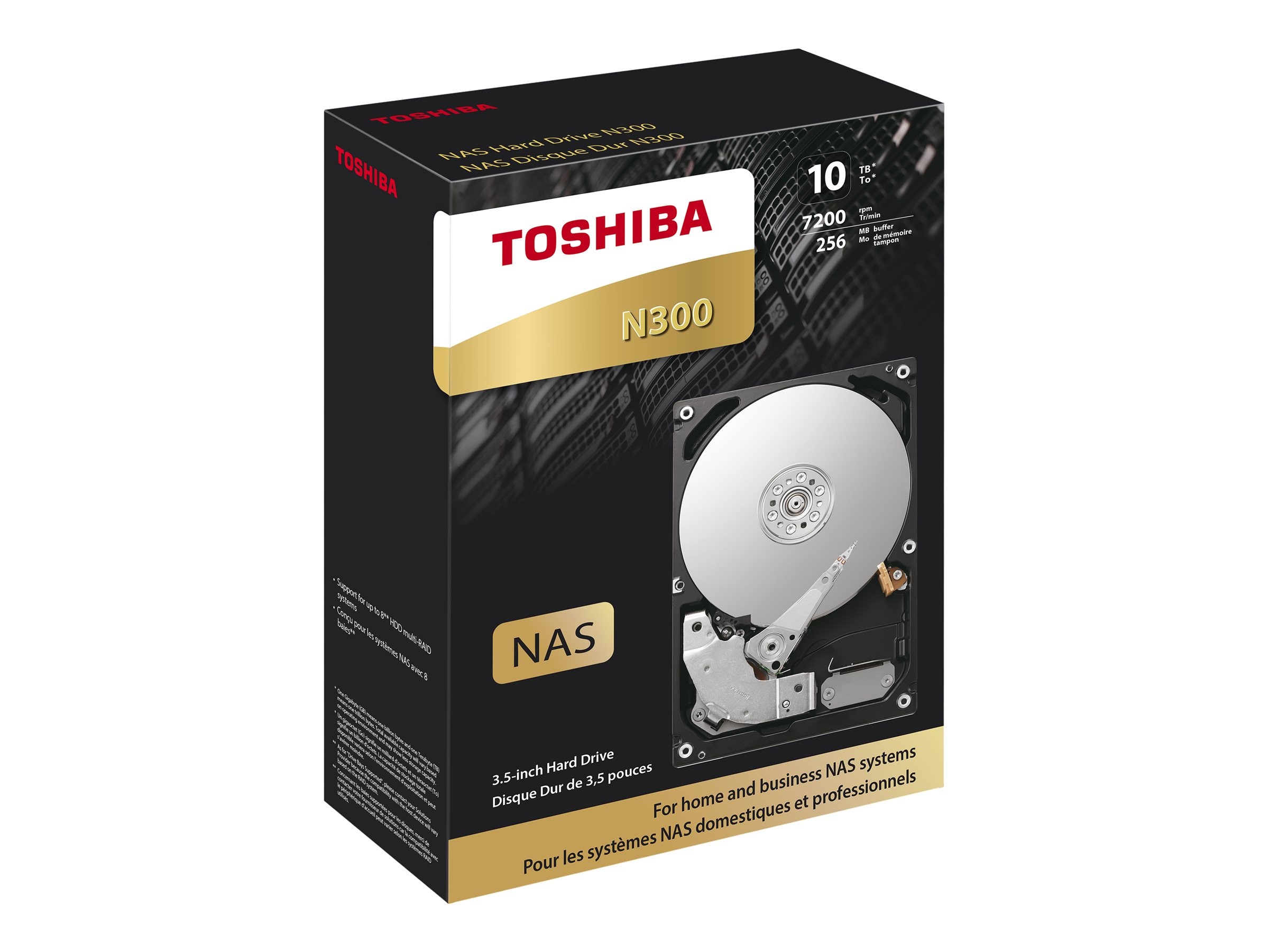 Toshiba N300 NAS Internal HDD - Thumbnail 2