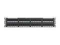 Panduit Cat 6 Punchdown Keystone Patch Panel, 48 Port, NK6PPG48Y, 41689782, Patch Panels