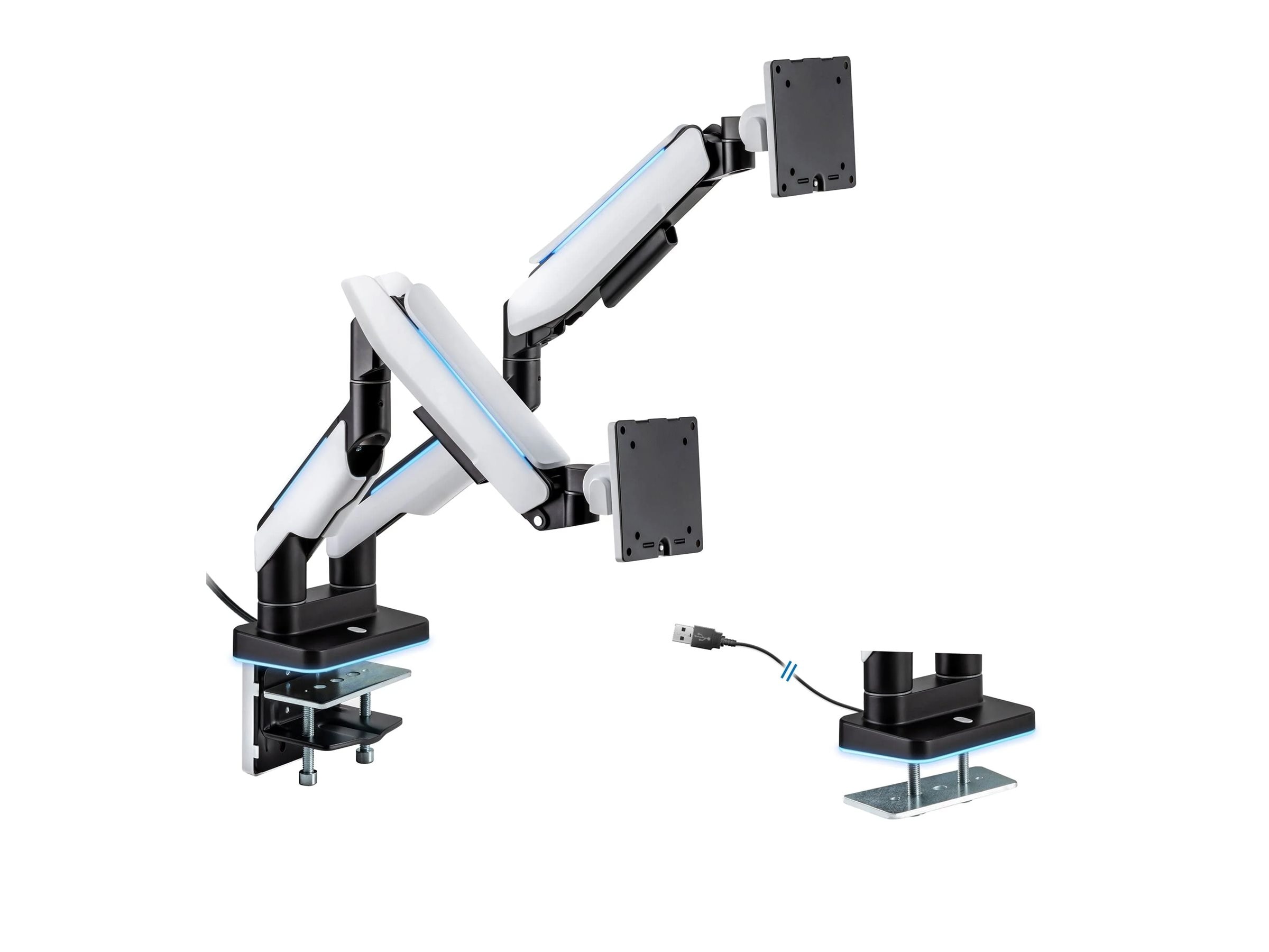 Mount-It! Heavy Duty Dual Monitor Arm For Screens Up To 35" - Thumbnail 5