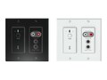 QSC Audio Networked Audio Wall Plate Udp 3rd party control, UND6IO-BT, 42002019, Premise Wiring Equipment QSC Audio Networked Audio Wall Plate Udp 3rd party control, UND6IO-BT, 42002019, Premise Wiring Equipment