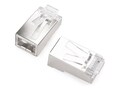 Cable Matters CAT6A RJ45 Shielded Pass-Through Modular Plugs, 100-Pack, 180102X100                    , 41937718, Cable Accessories