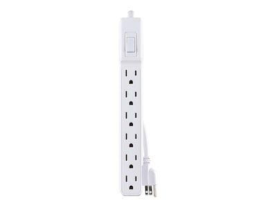 CyberPower Power Strip (6) Outlets 2ft Cord, White (2-pack), MP1044NN, 32398172, Power Strips CyberPower Power Strip (6) Outlets 2ft Cord, White (2-pack), MP1044NN, 32398172, Power Strips
