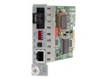 Omnitron IConverter 10 100 SF SM SC 20km 10 100BaseTX-100BaseFX SC SM SF TX1550nm, 8391-1, 470059, Network Transceivers