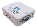 Comprehensive VGA to HDMI and Audio Scaler Converter Box, VGA2HD01, 18744737, Adapters & Port Converters Comprehensive VGA to HDMI and Audio Scaler Converter Box, VGA2HD01, 18744737, Adapters & Port Converters