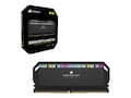 Corsair DOMINATOR PLATINUM RGB 32GB PC5-41600 288-pin DDR5 SDRAM DIMM Kit , CMT32GX5M2B5200C40, 41456841, Service Center Parts