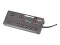 MGE Eclipse Surge Supprsor 1800W (8) 5-15R Outlets, Tel Protection, ECLL1800-PROTEL, 18121599, Surge Suppressors