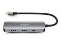 Urban Factory 4-in-1 USB-C Hub, MHC40UF                       , 41841126, Docking Stations & Port Replicators