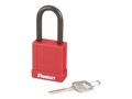Panduit PLASTIC BODY PADLOCK RED., PSL-8                         , 41996438, Power Converters