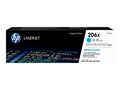 HP 206X (W2111X) High Yield Cyan Original LaserJet Toner Cartridge , W2111X, 38231921, Toner and Imaging Components - OEM