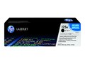 HP 125A (CB540A) Black Original LaserJet Toner Cartridge, CB540A, 8484142, Toner and Imaging Components - OEM